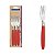 Conjunto Garfos Mesa Ipanema Inox Vermelho 3 Peças 23362370 - Imagem 1
