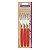 Conjunto Garfos Mesa Ipanema Inox Vermelho 3 Peças 23362370 - Imagem 2
