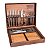 Kit Churrasco Inox 15Pc Polywood Castanho Tramontin 21198970 - Imagem 1