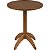 Mesa Madeira Redonda 60Cm Amêndoa Piazza Tramontina 14005160 - Imagem 1
