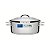 Cacarola Aco Inox 2 Alcas Solar 24cm Tramontina 62503241 - Imagem 1