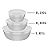 Potes Freezinox Inox Tampa Plástica 3 Peças Inox 64220150 - Imagem 4