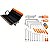 Kit Caixa Ferramentas Sanfonada Rodas 35Pç Pro 44952635 - Imagem 1