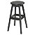 Banqueta Alta Vin Assento Forrado Courvin Preto 91448072 - Imagem 1