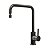Misturador Angolare Inox Black Bica Articulada 94520512 - Imagem 1