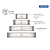 Calha Escorredor Cozinha Sobrepor 45X18Cm Inox 94534000 - Imagem 3
