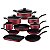 Jogo Panelas Aluminio 10Pc Turim Vermelho Tramontin 20297964 - Imagem 1