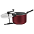 Pipoqueira Aluminio 20Cm Loreto Vermelho Tramontina 20387720 - Imagem 4