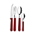 Faqueiro Inox 24Pc Tulum Vermelho Tramontina 23299789 - Imagem 3