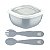 Jogo 3Pc Le Petit Cinza Tramontina 23797603 - Imagem 1