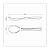 Colher Servir Silicone Cinza Lyon Tramontina 25831100 - Imagem 4