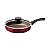 Frigideira Reta 22Cm C/ Tampa Paris Vermelho Tramon 28505722 - Imagem 1