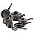 Jogo Panelas Aluminio 7Pc Paris Chumbo Tramontina 28599617 - Imagem 1