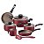 Jogo Panelas Aluminio 7Pc Paris Vermelho Tramontina 28599717 - Imagem 1