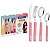 Faqueiro Inox 16Pc Rosa Mulher Maravilha Tramontina 29899051 - Imagem 1
