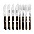 Jogo Pizza 8Pc Castanho Churrasco Tramontina 29899174 - Imagem 5