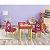 Mesa Cadeira Lirous Amarelo Rosa Infantil Tramontin 92485102 - Imagem 3
