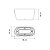 Floreira Andaluz 53Cm Concreto Tramontina 92650210 - Imagem 3