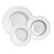 Jogo Pratos 18 Pcs Alicia Porcelana Tramontina 96011286 - Imagem 1