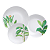 Jogo Pratos 12 Pcs Graziela Porcelana Tramontina 96011585 - Imagem 5