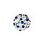 Prato Sobremesa 21Cm Ana Flor Porcelana Tramontina 96580018 - Imagem 1