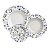 Jogo Pratos 18 Pcs Ana Alice Porcelana Tramontina 96589012 - Imagem 1
