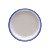 Prato Raso 28Cm Rustico Azul Porcelana Tramontina 96880000 - Imagem 1