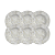 Kit Prato Raso 27Cm 6Pcs Travertino Tramontina 96950034 - Imagem 4