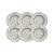Kit Prato Fundo 23Cm 6Pcs Travertino Tramontina 96950036 - Imagem 3