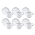 Kit Xicara Cafe 100Ml Paola Porcelana Tramontina 96950041 - Imagem 2