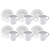 Kit Xicara Cha 185 Ml Alicia Porcelana Tramontina 96950069 - Imagem 2