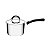 Caldeirao Inox C/Cabo Duo Silicone 16cm Tramontina 62487160 - Imagem 1