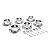 Jogo Aco Inox P/Cha/Cappuccino 18 Pcs Tramontina 64430820 - Imagem 1