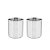 Xicaras Aco Inox P/ Cha Cafe 2Pcs Tramontina 64760600 - Imagem 1