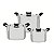Jogo Panelas Inox 3Pc Compac Grano Tramontina 65240200 - Imagem 1