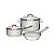 Jogo Panelas Aco Inox 3Pcs Solar Tramontina 65510730 - Imagem 1