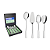 Jogo Utensilos Inox 4Pcs Berlin Brilho Tramontina 66934160 - Imagem 4