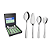 Jogo Utensilios Aco Inox 4Pcs Amazonas Tramontina 66960160 - Imagem 2