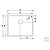 Cuba Inox Quadrum 50X40X20,5 Ed.Esp Tdc Tramontina 94007109 - Imagem 3