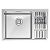 Cuba Inox Quadr 66X46X20,5 1,5+Aces Tdc Tramontina 94008143 - Imagem 3
