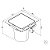 Lixeira Inox De Embutir Next 5L Tramontina 94518305 - Imagem 5