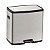 Lixeira Inox C/Pedal Octos 15+15L Tramontina 94544430 - Imagem 1