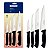 Jogo Facas Inox 4Pc Preto Tramontina 23099047 - Imagem 1