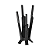Jogo Facas Inox 6Pc Nygma Preto Tramontina 23699082 - Imagem 4