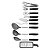 Jogo Utensil Inox 10Pc Utilita Preto Tramontina 25699039 - Imagem 3