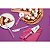 Jogo Pizza 14Pc Mulher Maravilha Rosa Tramontina 29899050 - Imagem 1