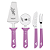 Jogo Pizza 14Pc Mulher Maravilha Rosa Tramontina 29899050 - Imagem 3