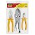 Kit Ferramentas Alicate Pressão 3 Pcs Tramontina 43409109 - Imagem 1