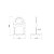 Base Nivela Piso Fit Eco 1,5Mm 100Un Tramontina 77341001 - Imagem 3
