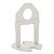 Base Nivela Piso Fit Eco 2,0Mm 100Un Tramontina 77341002 - Imagem 1